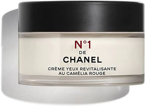 chanel crème yeux revitalisante au camélia rouge|N°1 DE CHANEL REVITALIZING CREAM.